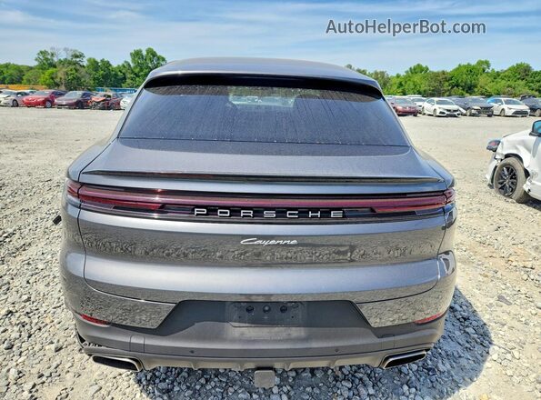 WP1BA2AYXRDA49300 2024 PORSCHE CAYENNE Gray Հետևի տեսք