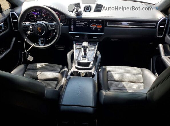 WP1BF2AY8LDA65570 2020 PORSCHE CAYENNE Gray Առջևի վահանակի տեսք