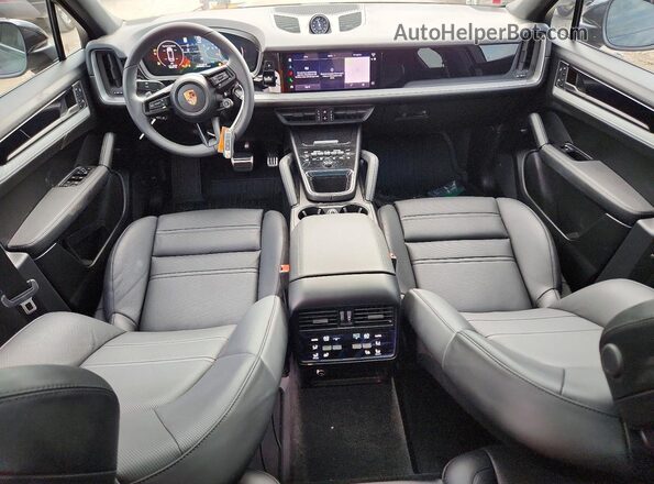 WP1BL2AY1TDA50711 2026 PORSCHE CAYENNE Black Vista del salpicadero