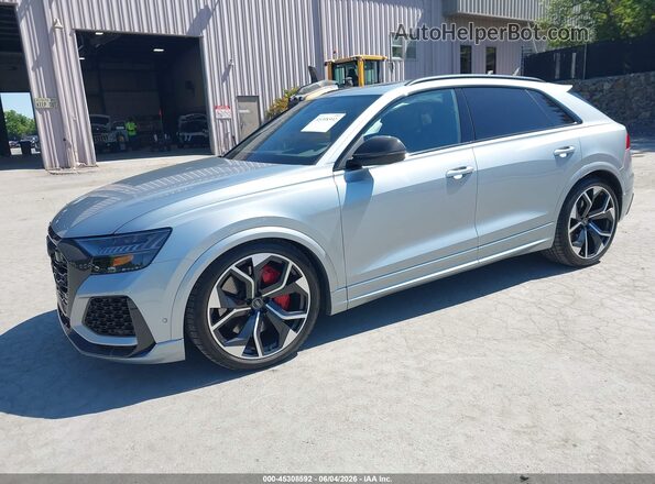 WU1ARBF15PD024676 2023 AUDI RS Q8 Gray წინა მარცხენა ხედი სამი მეოთხედიდან