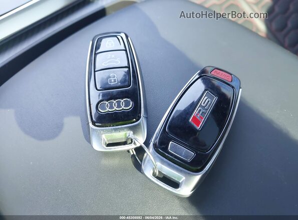 WU1ARBF15PD024676 2023 AUDI RS Q8 Gray წინა პანელის ხედი