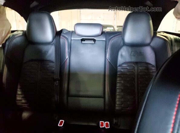 WUA1CBF27MN901796 2021 AUDI RS6 Blue Rear seats view