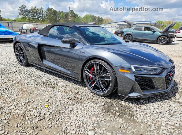 WUA4BCFX7P7902232 2023 AUDI R8 Charcoal Przód prawy