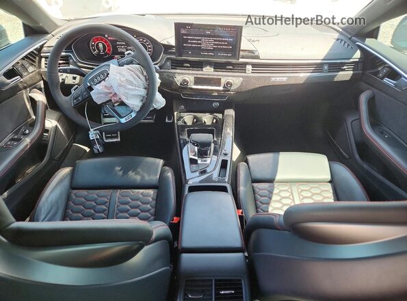 WUAAWCF50PA901268 2023 AUDI RS5 Gray Առջևի վահանակի տեսք