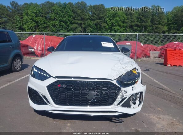 WUAAWCF57SA901213 2025 AUDI RS5 White Սարքավորումների վահանակի տեսք