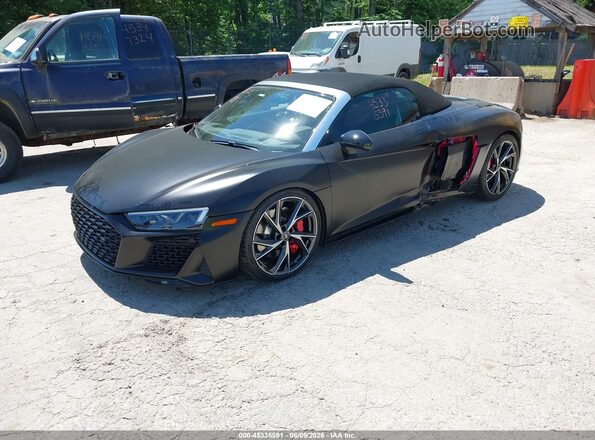 WUABACFX4M7900475 2021 AUDI R8 Black Vista tres cuartos delantera izquierda