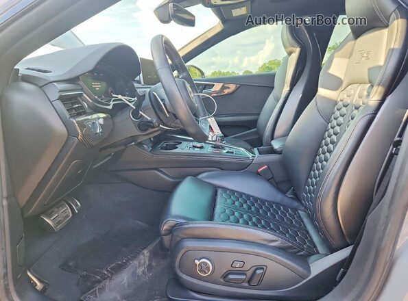 WUABWCF50KA903292 2019 AUDI RS5 Gray Front interior view