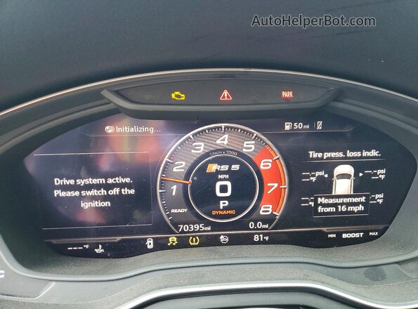 WUABWCF54KA902937 2019 AUDI RS5 Серый 