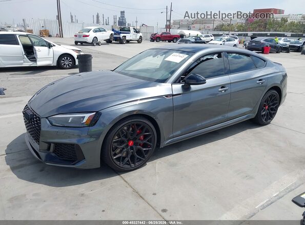 WUABWCF54KA907409 2019 AUDI RS5 Gray Vista tres cuartos delantera izquierda