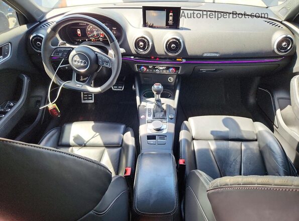 WUABWGFF8KA904691 2019 AUDI RS3 Gray 