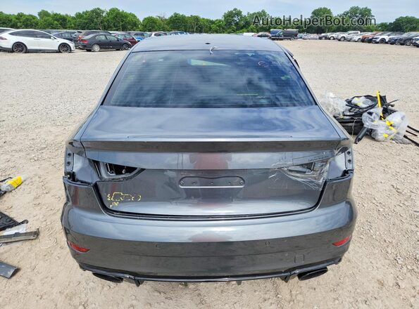 WUABWHFF9J1902789 2018 AUDI RS3 Gray Հետևի տեսք