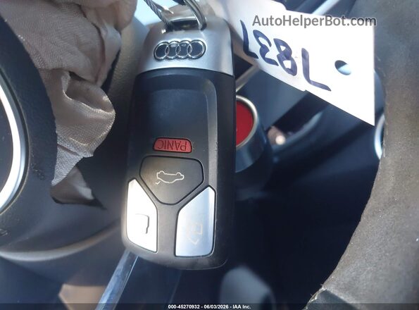 WUACSAFV7J1902109 2018 AUDI TT Black 