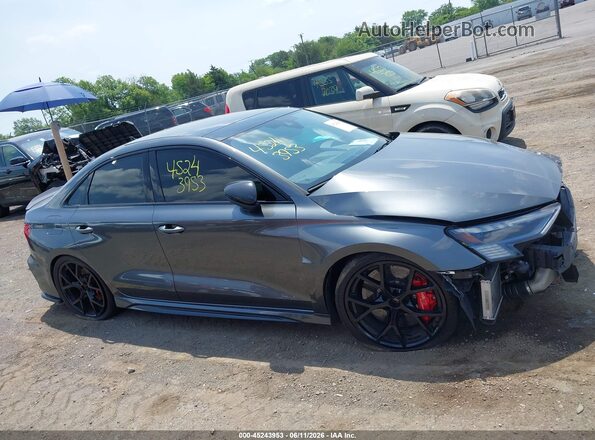 WUAG4DGY6PA901466 2023 AUDI RS3 Gray Սալոնի հետևի տեսք