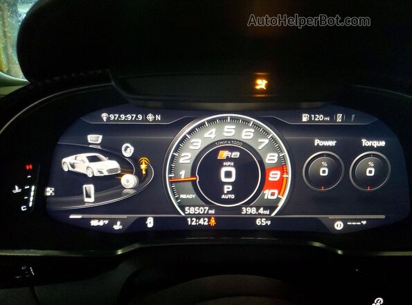 WUAKBAFX5M7901359 2021 AUDI R8 Черный 