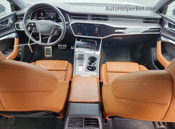 WUAPCBF20MN901083 2021 AUDI RS7 White Dashboard view