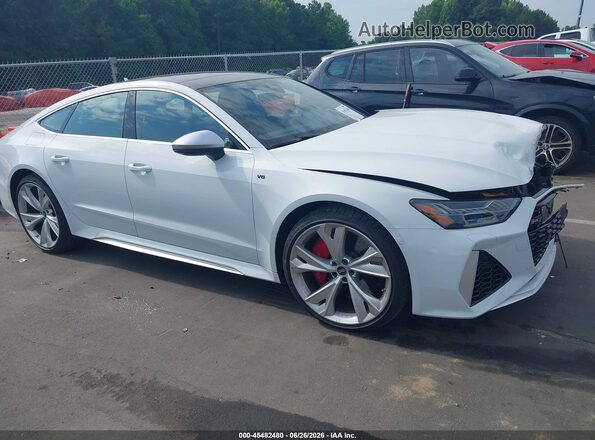 WUAPCBF20MN902203 2021 AUDI RS7 White Widok wnętrza z tyłu