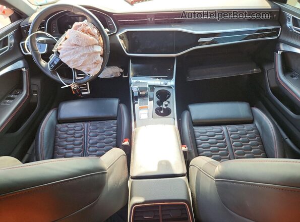 WUAPCBF26MN900469 2021 AUDI RS7 Black წინა პანელის ხედი
