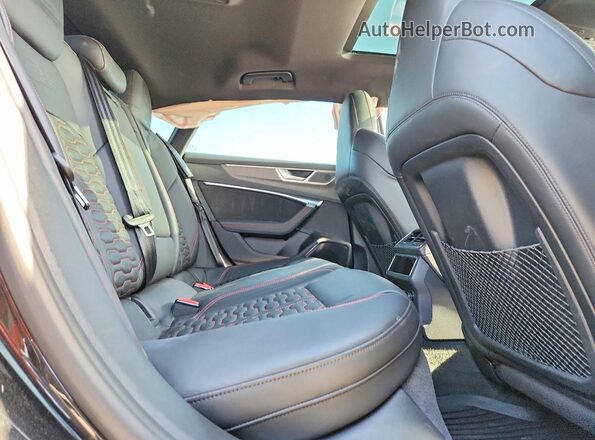 WUAPCBF26MN900469 2021 AUDI RS7 Black უკანა სავარძლების ხედი