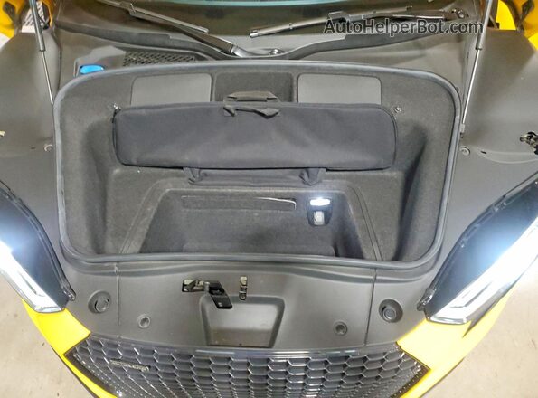 WUAVACFX7H7903437 2017 AUDI R8 Yellow Widok wnętrza z tyłu