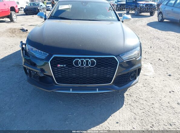 WUAW2AFC8GN900706 2016 AUDI RS7 Black Вид спереду
