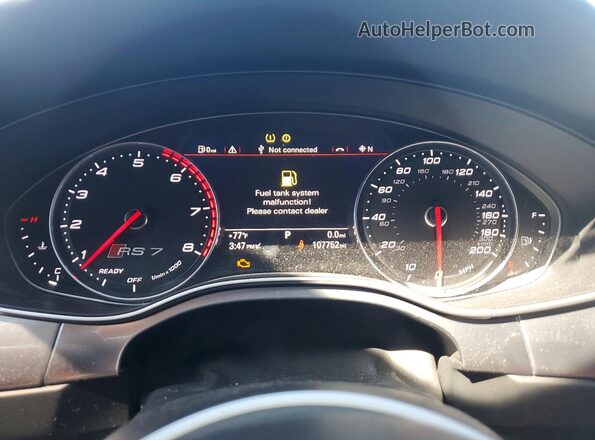 WUAW2AFC9GN900388 2016 AUDI RS7 Черный 