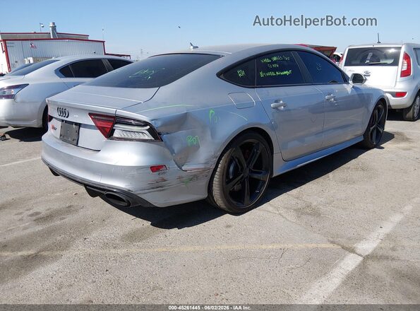 WUAW2BFCXGN902849 2016 AUDI RS7 Silver Հետևի աջ
