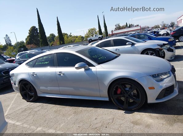 WUAW2BFCXGN902849 2016 AUDI RS7 Silver Սալոնի հետևի տեսք