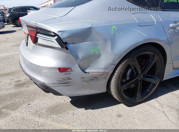 WUAW2BFCXGN902849 2016 AUDI RS7 Silver Դիմացի տեսք