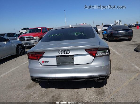 WUAW2BFCXGN902849 2016 AUDI RS7 Silver 