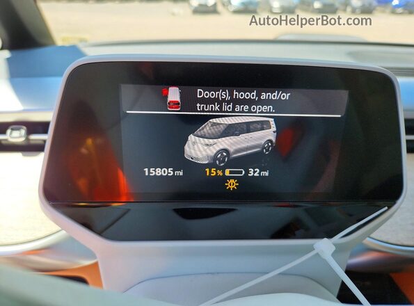 WVG6YVEB5SH010677 2025 VOLKSWAGEN ID Оранжевый Вид щитка приборов