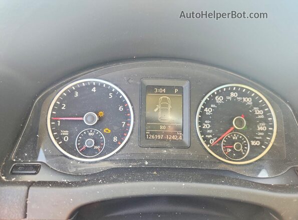 WVGAV7AX0GW520003 2016 VOLKSWAGEN TIGUAN Черный 