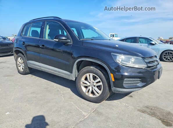 WVGAV7AX0GW520003 2016 VOLKSWAGEN TIGUAN Черный 