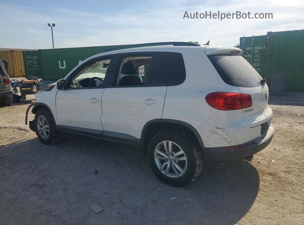 WVGAV7AX0GW599477 2016 VOLKSWAGEN TIGUAN Белый Задняя левая четверть