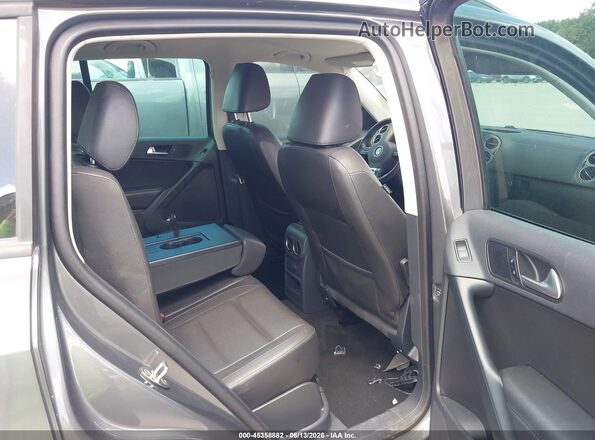 WVGAV7AX0GW608341 2016 VOLKSWAGEN TIGUAN Gray Вид наклейки з VIN-кодом