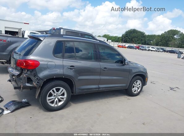 WVGAV7AX0GW608341 2016 VOLKSWAGEN TIGUAN Gray Панорамний вид салону 360°