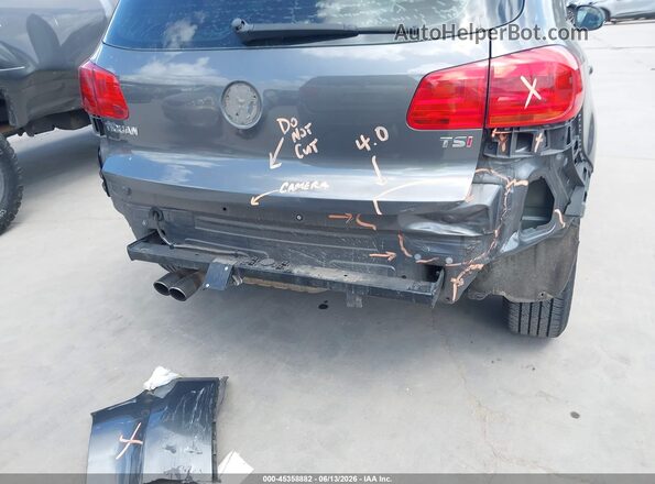 WVGAV7AX0GW608341 2016 VOLKSWAGEN TIGUAN Gray Вид спереду