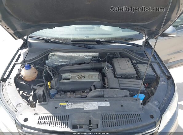 WVGAV7AX0GW608341 2016 VOLKSWAGEN TIGUAN Gray Вид ззаду