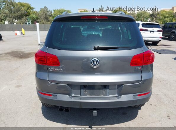 WVGAV7AX0GW611711 2016 VOLKSWAGEN TIGUAN Gray 