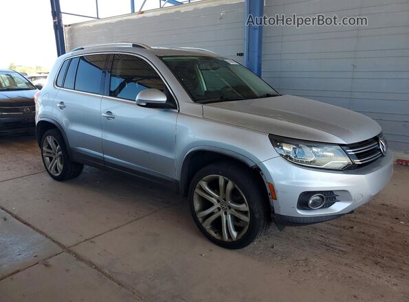 WVGAV7AX1GW580890 2016 VOLKSWAGEN TIGUAN Серебряный Передняя правая четверть