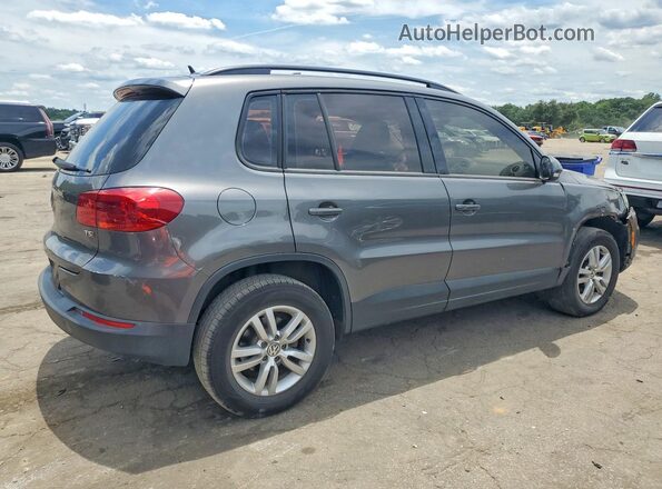 WVGAV7AX1GW582087 2016 VOLKSWAGEN TIGUAN Charcoal Rear right