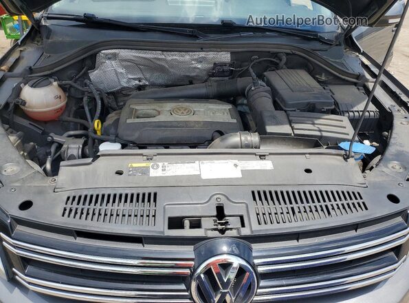 WVGAV7AX1GW582087 2016 VOLKSWAGEN TIGUAN Charcoal Rear interior view