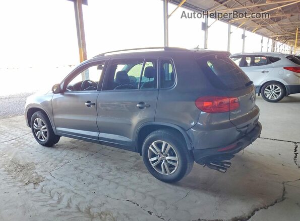 WVGAV7AX1GW603004 2016 VOLKSWAGEN TIGUAN Gray Задня ліва чверть