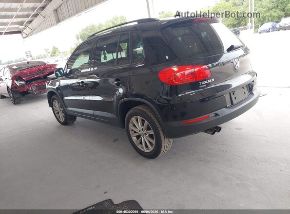WVGAV7AX1HK043252 2017 VOLKSWAGEN TIGUAN Black Tył lewy