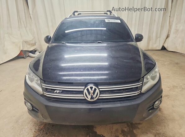 WVGAV7AX2GW067339 2016 VOLKSWAGEN TIGUAN Black Front view