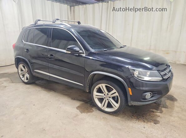 WVGAV7AX2GW067339 2016 VOLKSWAGEN TIGUAN Black Front right