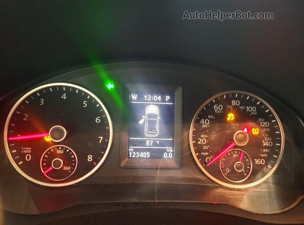 WVGAV7AX2GW067339 2016 VOLKSWAGEN TIGUAN Black Instrument cluster view