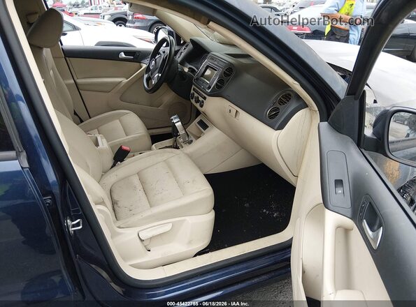 WVGAV7AX2GW565038 2016 VOLKSWAGEN TIGUAN Blue Vista interior delantera