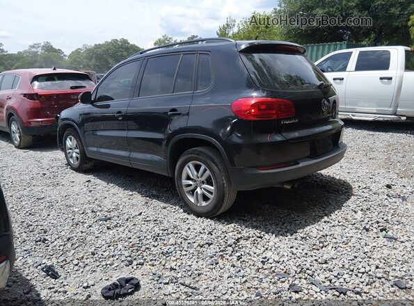 WVGAV7AX2GW569042 2016 VOLKSWAGEN TIGUAN Black Rear left