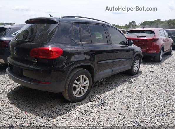 WVGAV7AX2GW569042 2016 VOLKSWAGEN TIGUAN Black Rear right