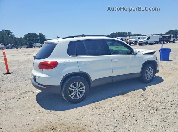 WVGAV7AX2HW512566 2017 VOLKSWAGEN TIGUAN White Հետևի աջ